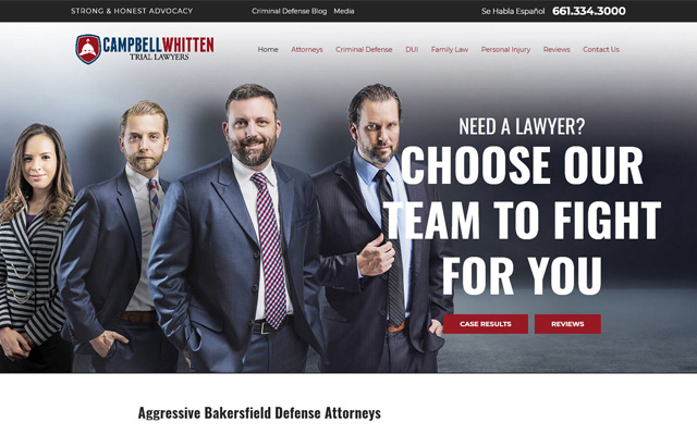 Campbell Whitten - Bakersfield Criminal Defense Attorney Bakersfield,  Office