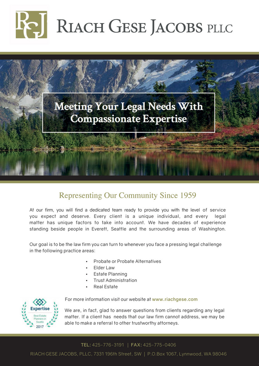 Riach Gese Jacobs, PLLC Lynnwood, WA Office