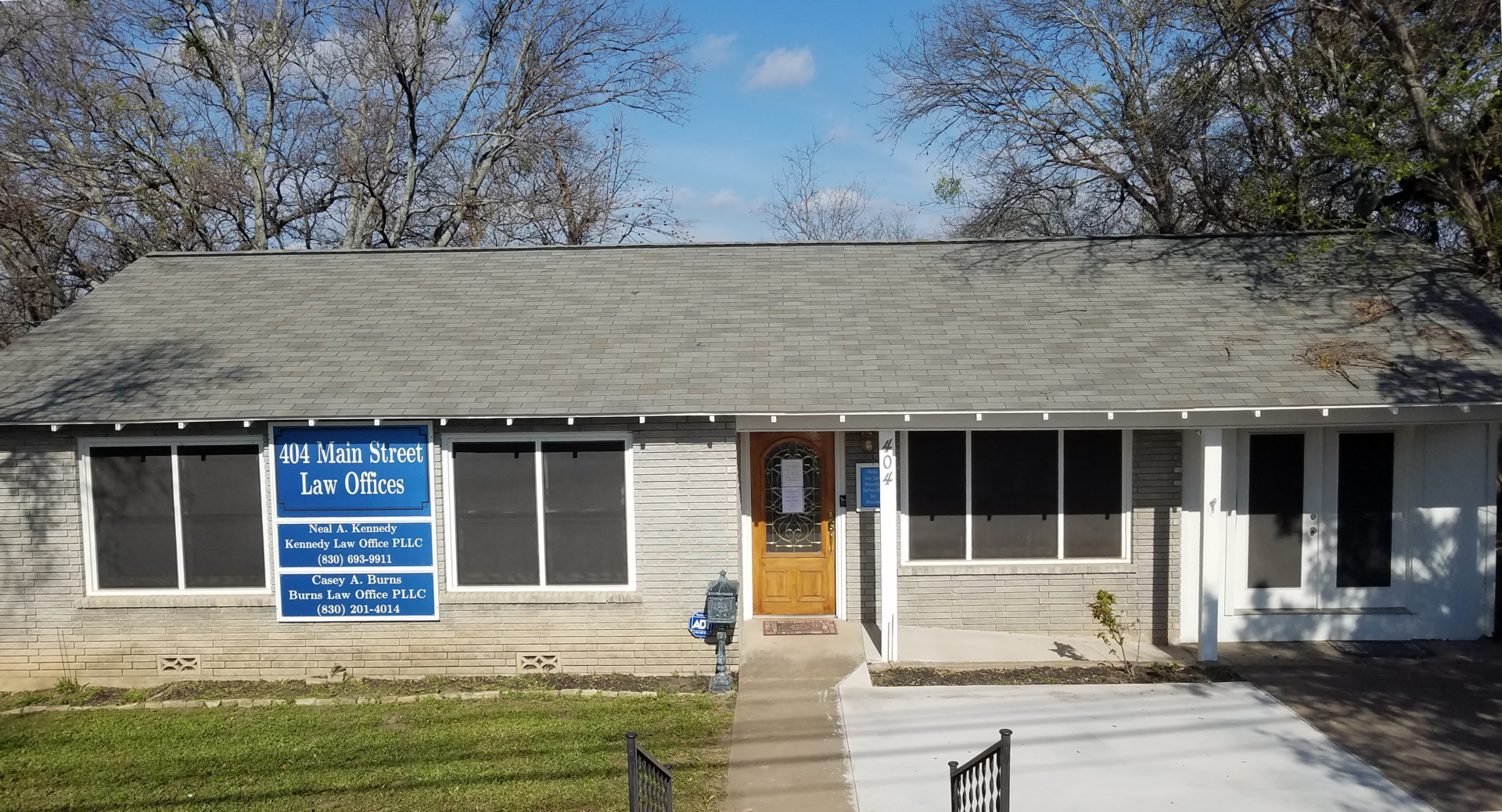 Kennedy Attorneys & Counselors at Law Marble Falls, TX Office