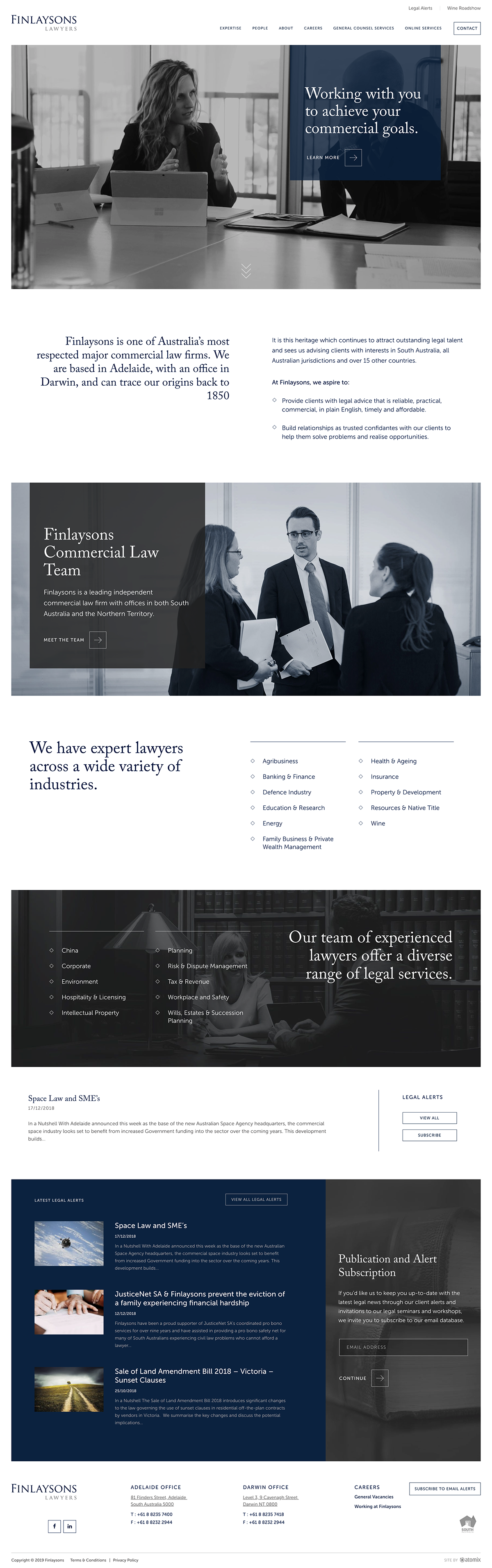 Finlaysons Adelaide, Australia Office