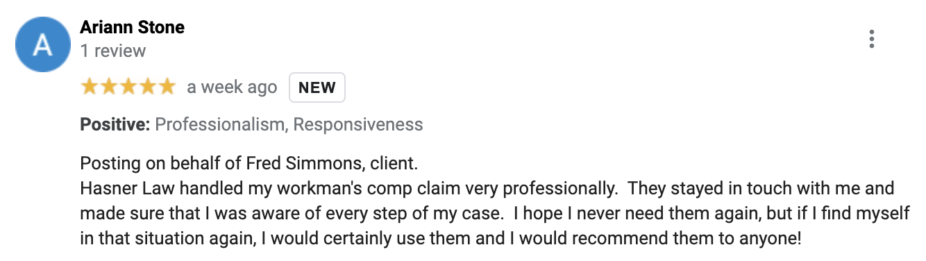 Hasner Law PC Atlanta, GA Office