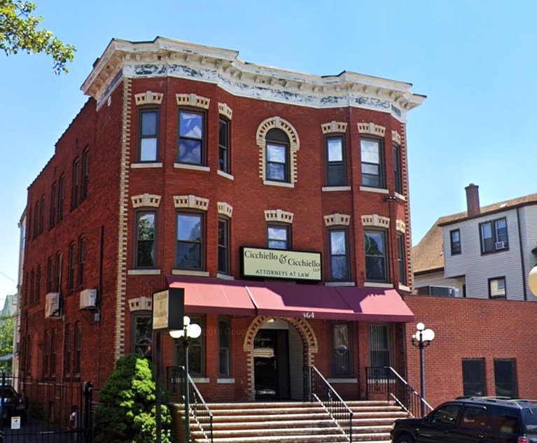 Cicchiello & Cicchiello LLP Hartford, CT Office