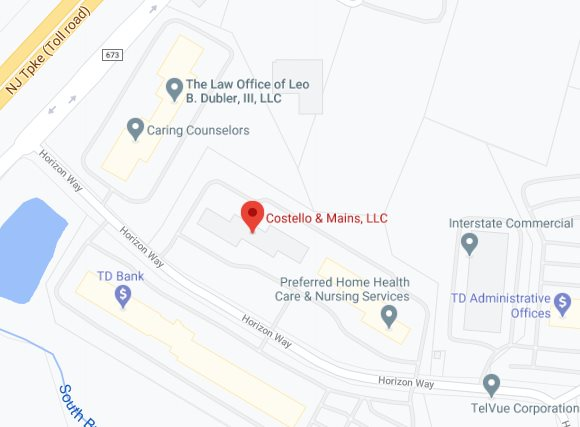Costello & Mains, LLC Mount Laurel, NJ Office