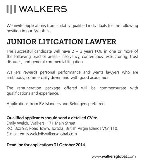 Walkers Global Road Town, British Virgin Islands Office