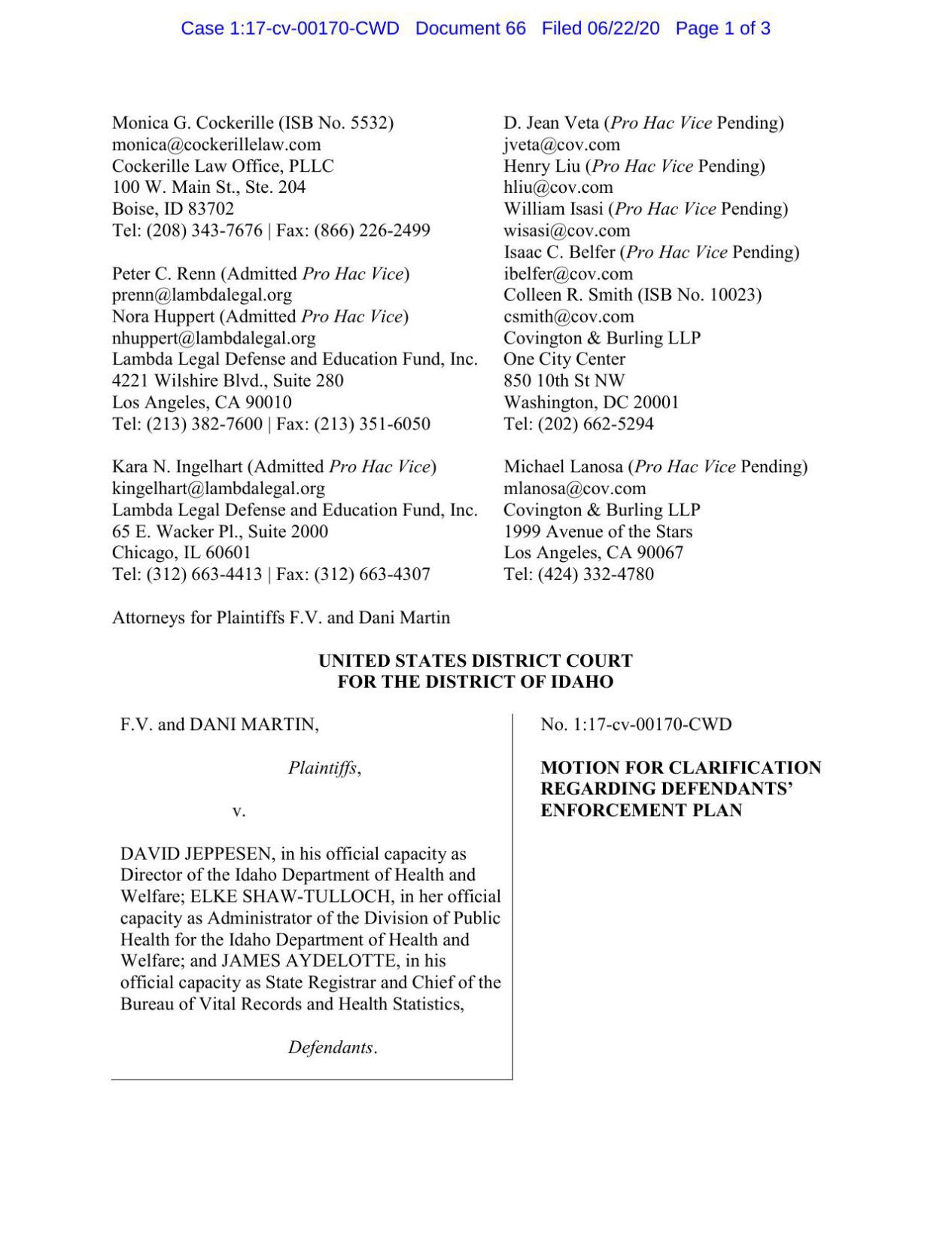 Marten Law LLP Boise, ID Office