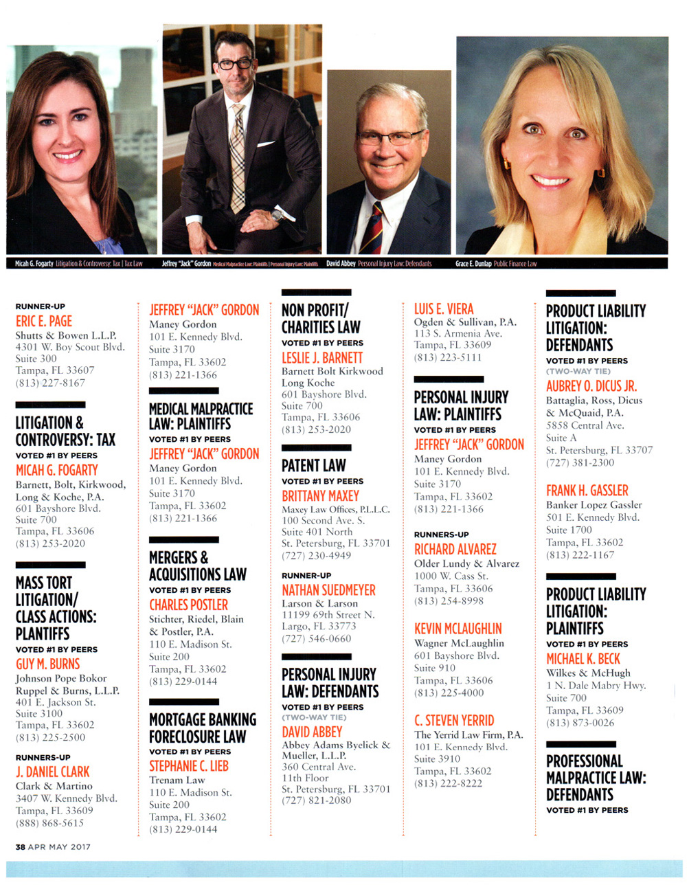 Wagner, McLaughlin & Whittemore Tampa, FL Office