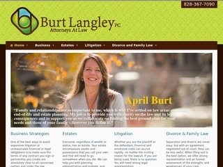 Burt Langley, PC Asheville,  Office