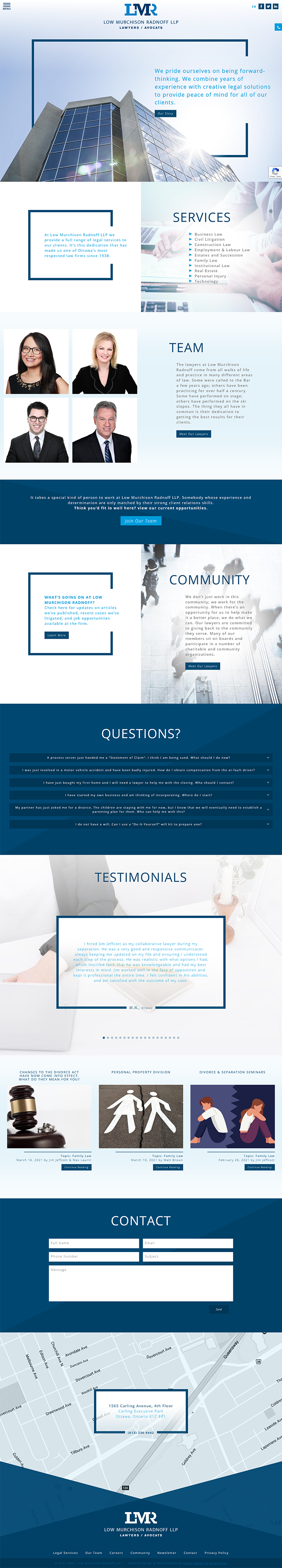 Low Murchison Radnoff LLP Ottawa, Canada Office