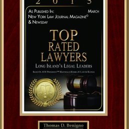 Thomas D. Benigno, Attorney At Law Malverne, NY Office