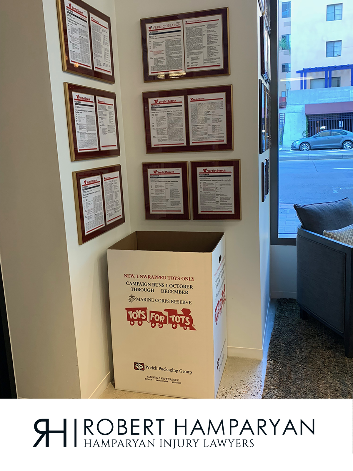 Hamparyan Injury Lawyers San Diego,  Office