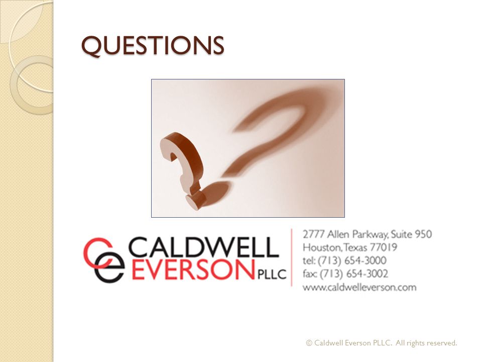 Caldwell Everson PLLC Houston,  Office
