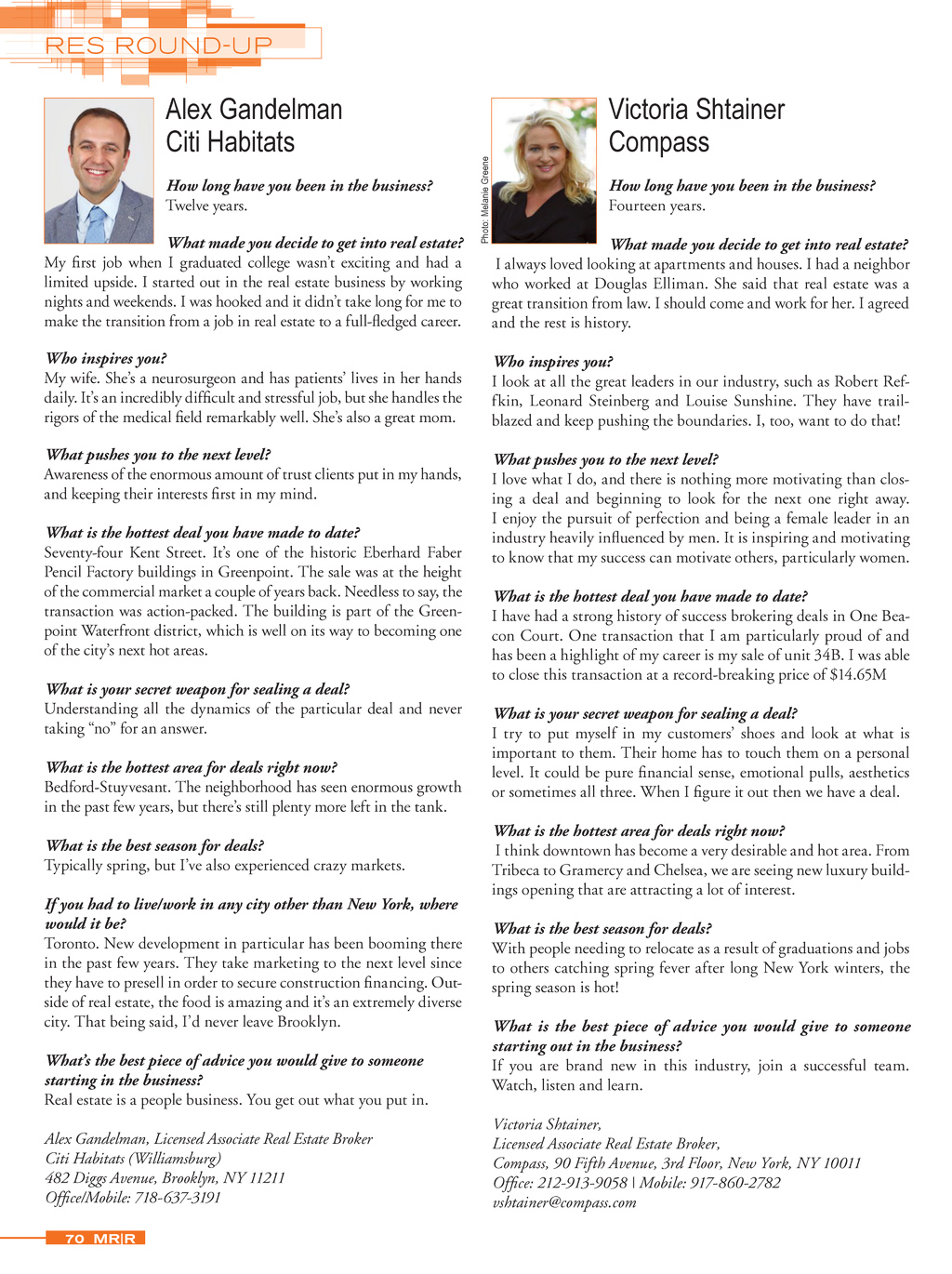 Victoria Associates New York City, NY Office